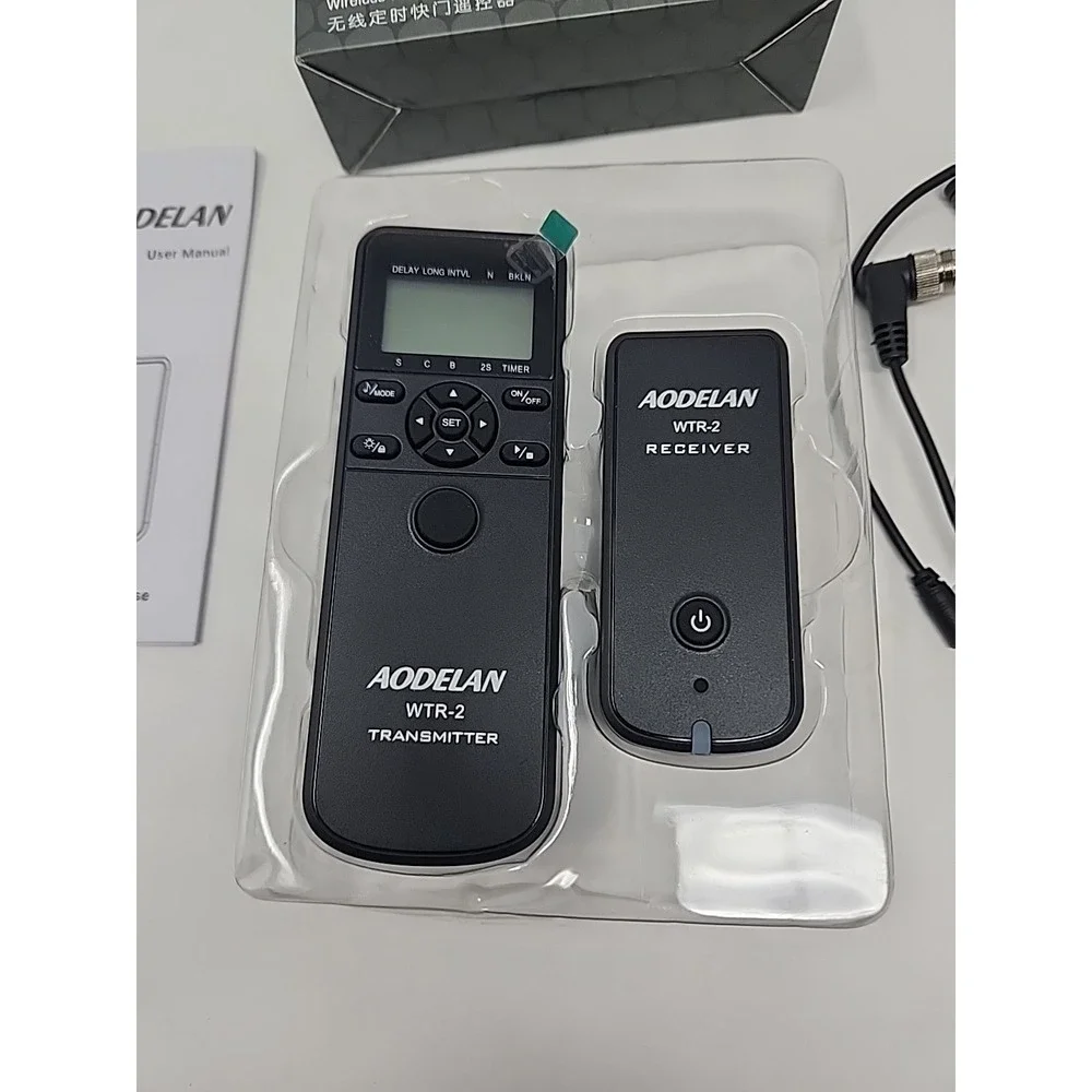 AODELAN WTR-2 Wireless Shutter Release Timer Remote Control